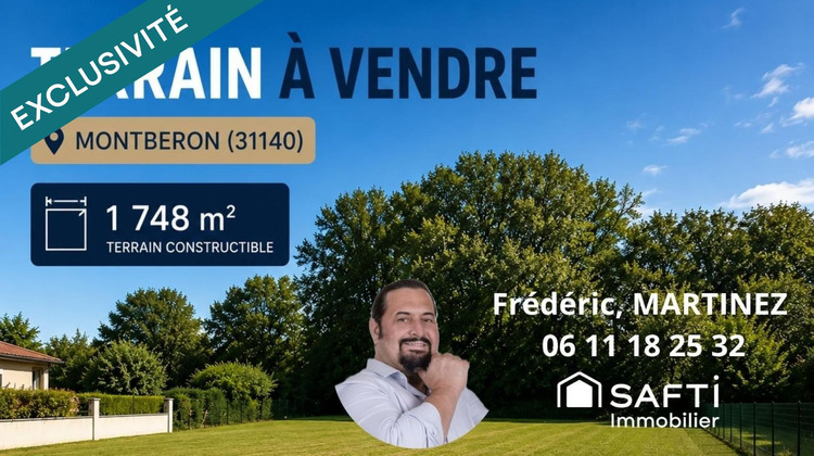 Ma-Cabane - Vente Terrain Montberon, 1748 m²
