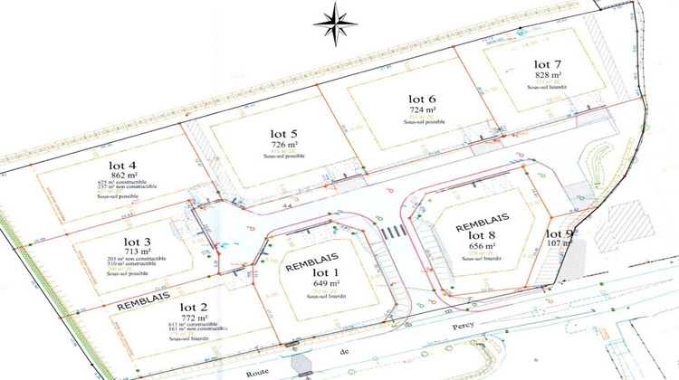 Ma-Cabane - Vente Terrain Montbray, 649 m²
