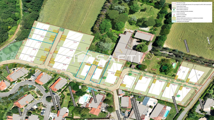 Ma-Cabane - Vente Terrain Montbrun-Lauragais, 671 m²