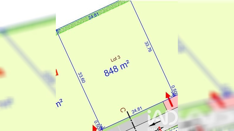 Ma-Cabane - Vente Terrain Montech, 848 m²