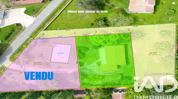 Ma-Cabane - Vente Terrain Montech, 1123 m²