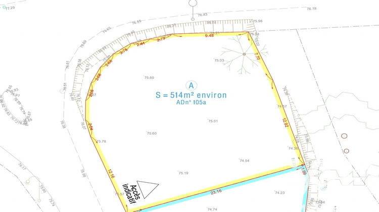 Ma-Cabane - Vente Terrain Monterfil, 514 m²
