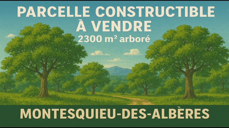Ma-Cabane - Vente Terrain Montesquieu-des-Albères, 2312 m²