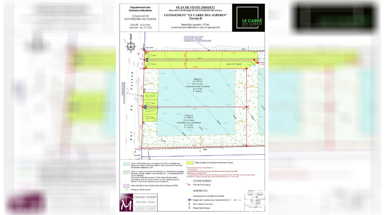 Ma-Cabane - Vente Terrain Montesquieu-des-Albères, 498 m²