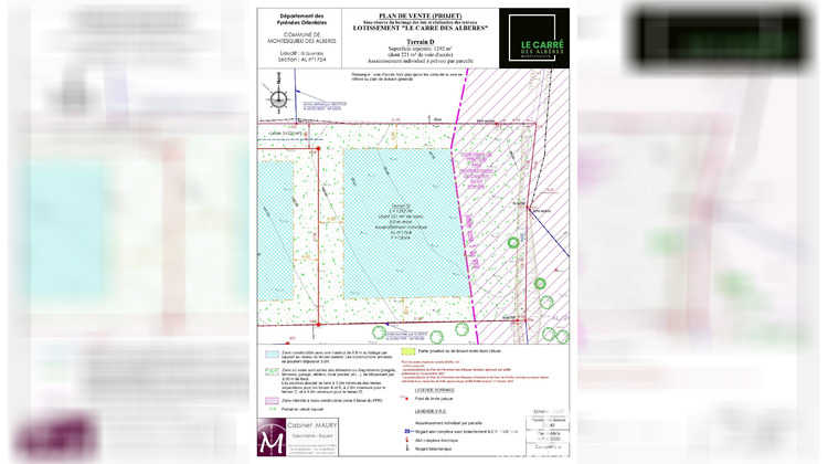 Ma-Cabane - Vente Terrain Montesquieu-des-Albères, 1292 m²
