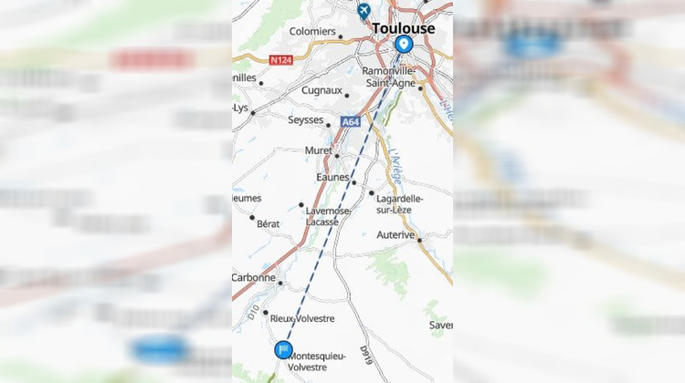 Ma-Cabane - Vente Terrain Montesquieu-Volvestre, 1098 m²