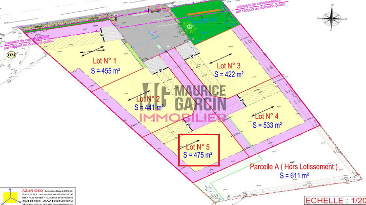 Ma-Cabane - Vente Terrain Monteux, 475 m²