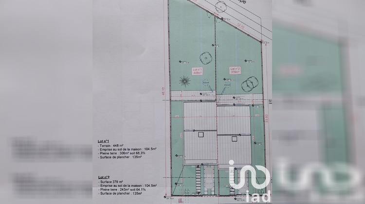 Ma-Cabane - Vente Terrain Montfermeil, 821 m²