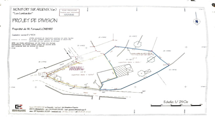 Ma-Cabane - Vente Terrain Montfort-sur-Argens, 437 m²