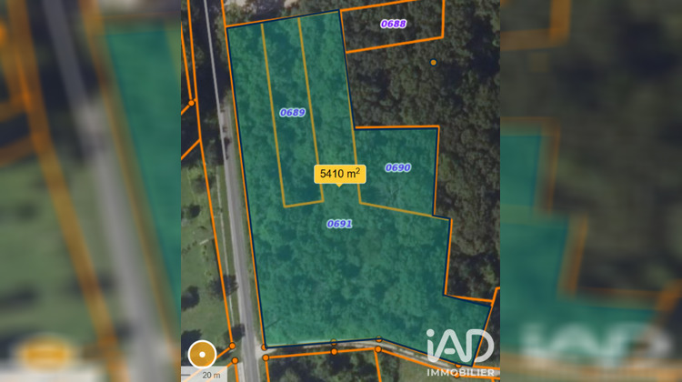 Ma-Cabane - Vente Terrain Montigny-Lencoup, 5492 m²