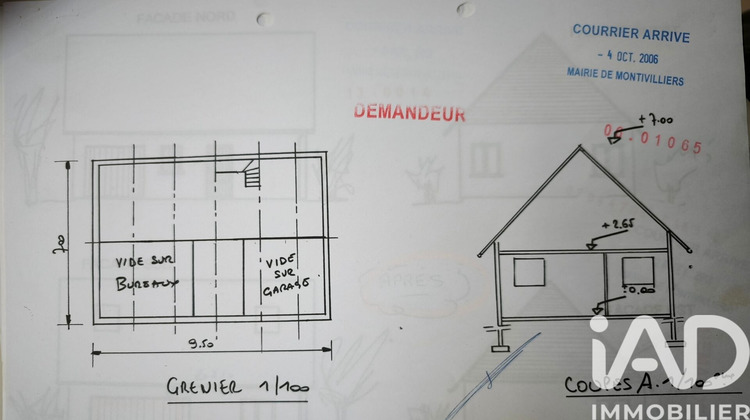 Ma-Cabane - Vente Terrain Montivilliers, 1100 m²