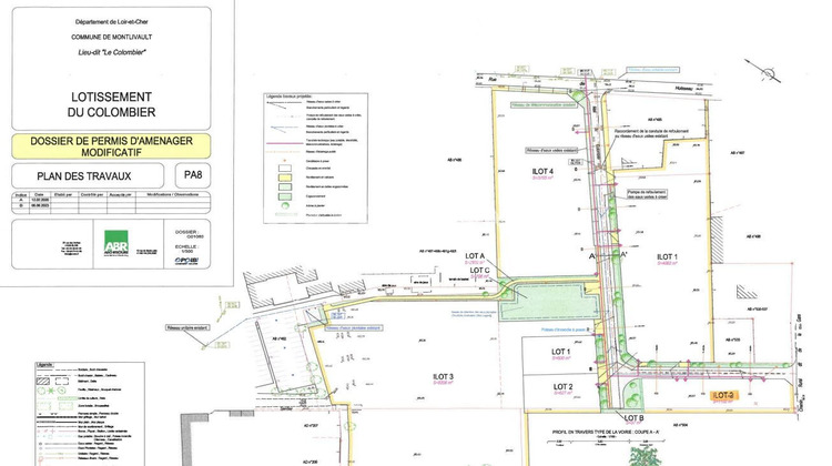 Ma-Cabane - Vente Terrain MONTLIVAULT, 1102 m²