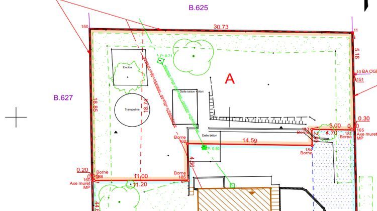 Ma-Cabane - Vente Terrain MONTLUEL, 476 m²