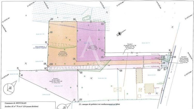 Ma-Cabane - Vente Terrain MONTMAIN, 1145 m²