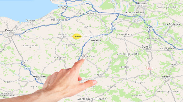 Ma-Cabane - Vente Terrain Montreuil-l'Argillé, 1211 m²