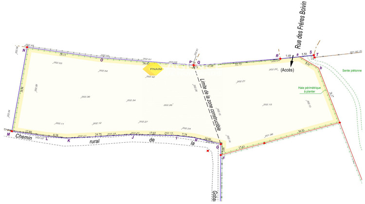 Ma-Cabane - Vente Terrain Montreuil-l'Argillé, 4297 m²