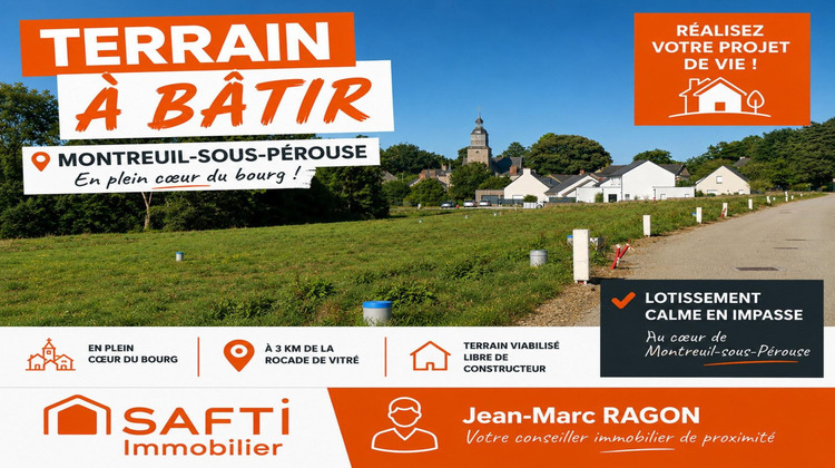 Ma-Cabane - Vente Terrain Montreuil-sous-Perouse, 486 m²