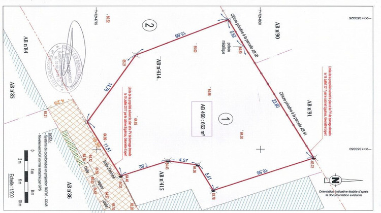 Ma-Cabane - Vente Terrain MONTREUIL-SUR-ILLE, 662 m²