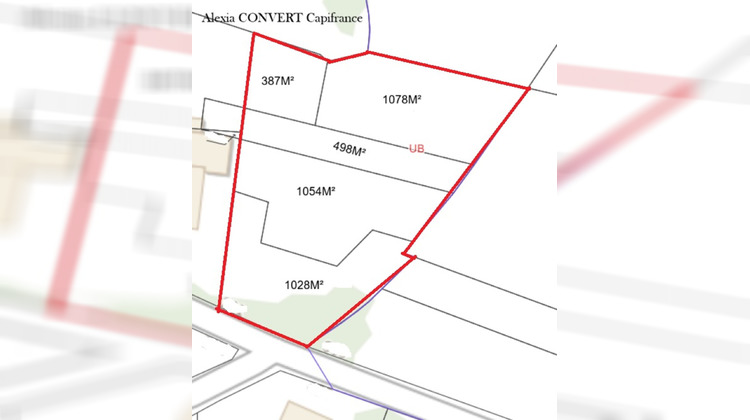 Ma-Cabane - Vente Terrain MONTREVEL EN BRESSE, 4045 m²