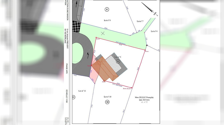 Ma-Cabane - Vente Terrain Morlaàs, 589 m²