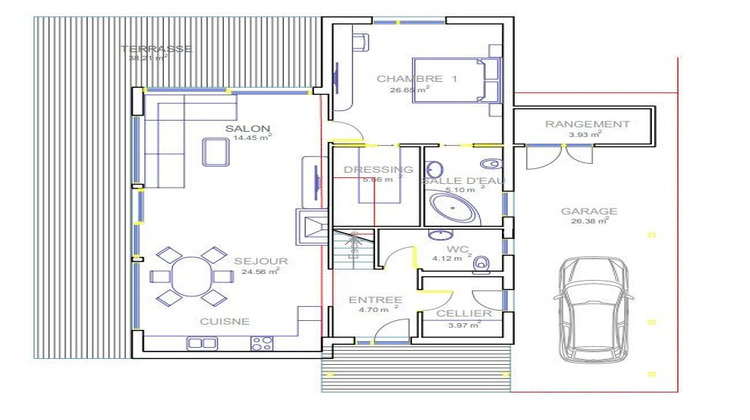 Ma-Cabane - Vente Terrain Morlaàs, 589 m²