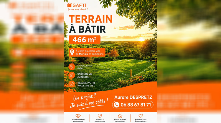 Ma-Cabane - Vente Terrain Morlaix, 466 m²