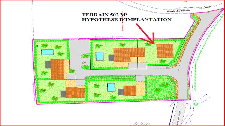 Ma-Cabane - Vente Terrain Mormoiron, 502 m²