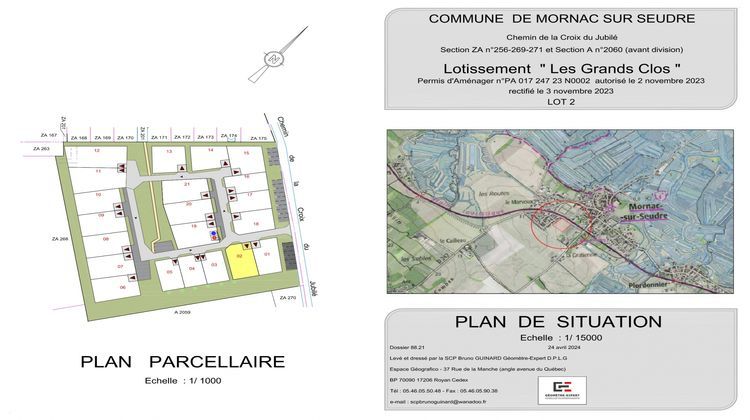 Ma-Cabane - Vente Terrain Mornac-sur-Seudre, 359 m²