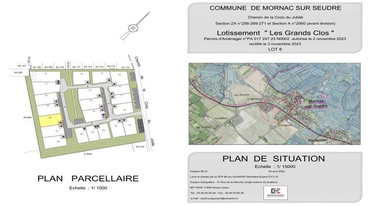 Ma-Cabane - Vente Terrain Mornac-sur-Seudre, 397 m²