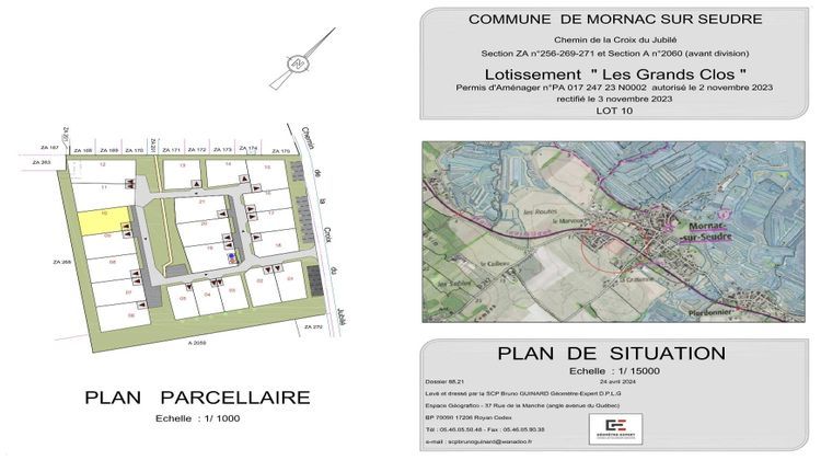 Ma-Cabane - Vente Terrain Mornac-sur-Seudre, 394 m²