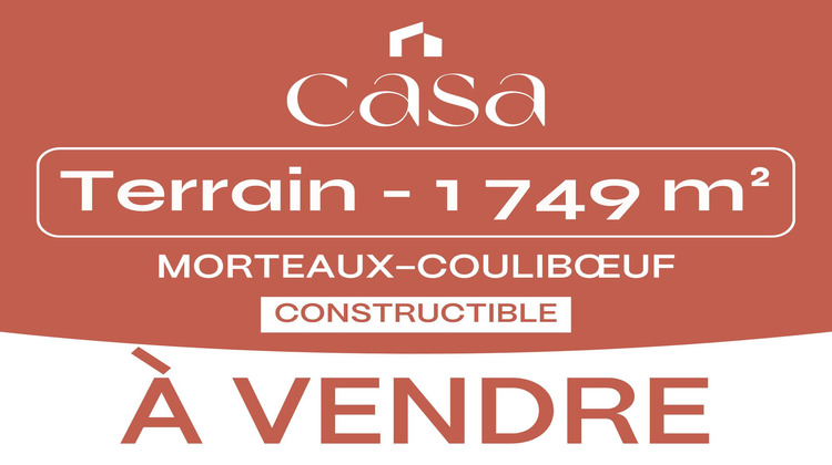 Ma-Cabane - Vente Terrain Morteaux-Couliboeuf, 1749 m²