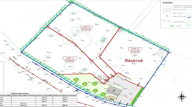 Ma-Cabane - Vente Terrain Mouguerre, 431 m²