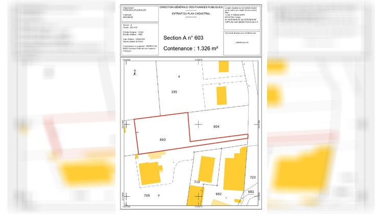 Ma-Cabane - Vente Terrain Moumour, 1326 m²