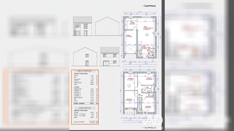 Ma-Cabane - Vente Terrain Moyeuvre-Grande, 880 m²