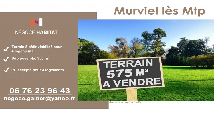 Ma-Cabane - Vente Terrain Murviel-lès-Montpellier, 575 m²