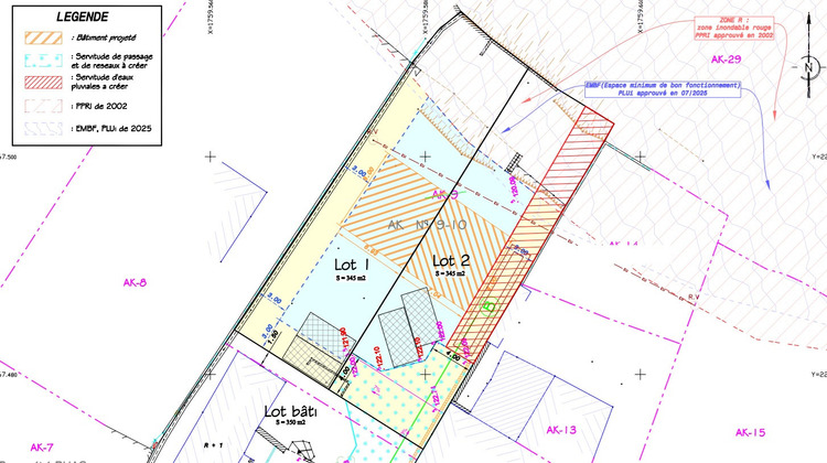 Ma-Cabane - Vente Terrain MURVIEL-LES-MONTPELLIER, 345 m²