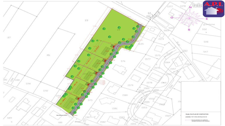 Ma-Cabane - Vente Terrain NAILLOUX, 595 m²