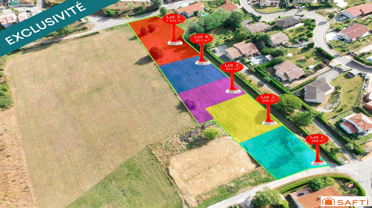 Ma-Cabane - Vente Terrain Nailloux, 845 m²