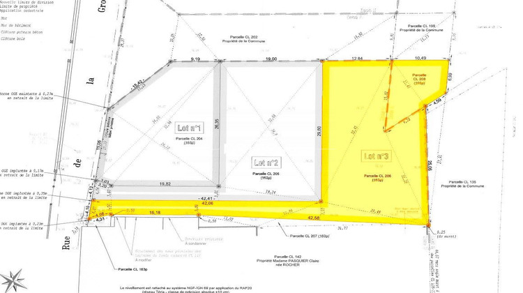 Ma-Cabane - Vente Terrain Naintré, 835 m²