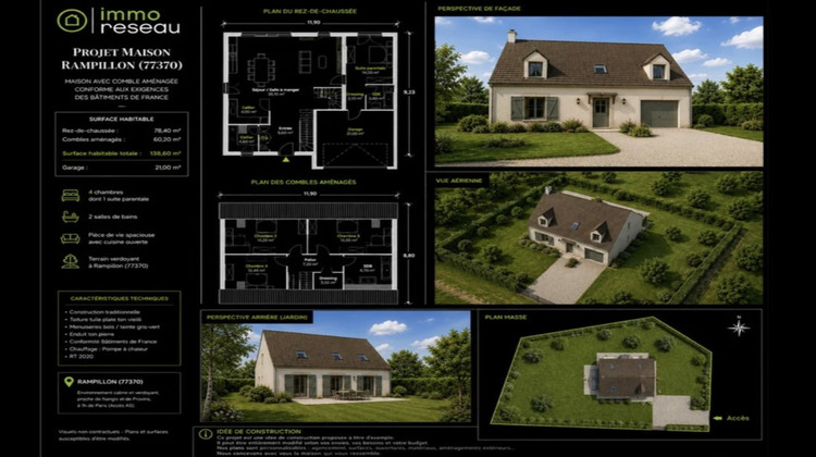 Ma-Cabane - Vente Terrain NANGIS, 803 m²