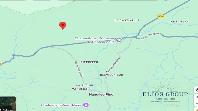 Ma-Cabane - Vente Terrain Nans-les-Pins, 2516 m²