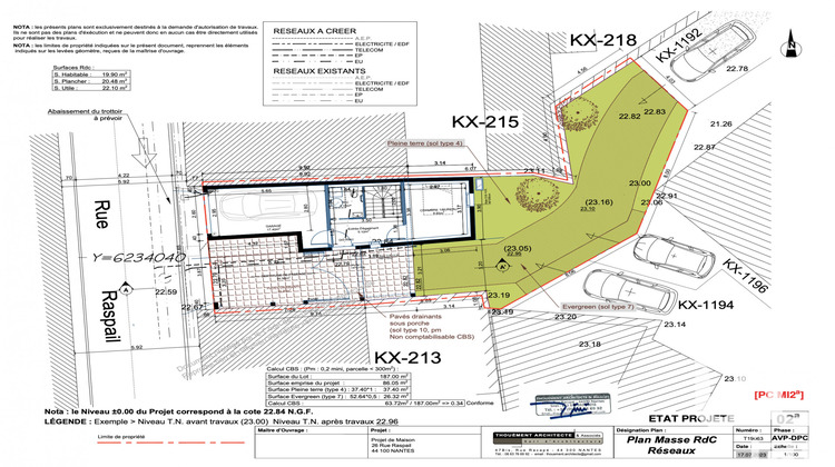 Ma-Cabane - Vente Terrain Nantes, 187 m²