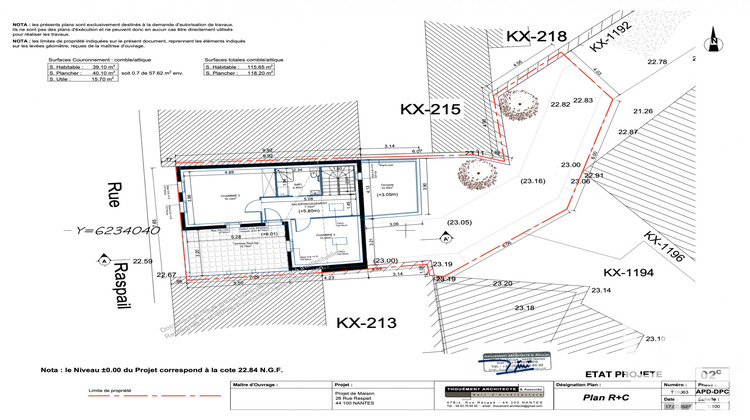 Ma-Cabane - Vente Terrain Nantes, 187 m²