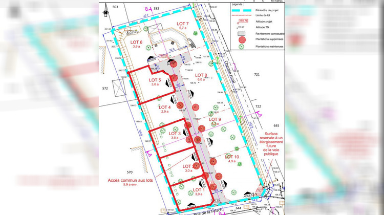 Ma-Cabane - Vente Terrain Neugartheim-Ittlenheim, 300 m²