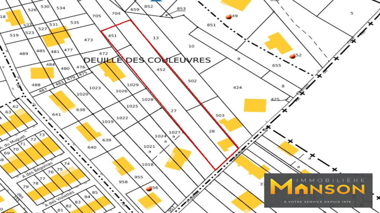 Ma-Cabane - Vente Terrain Neuves-Maisons, 2517 m²
