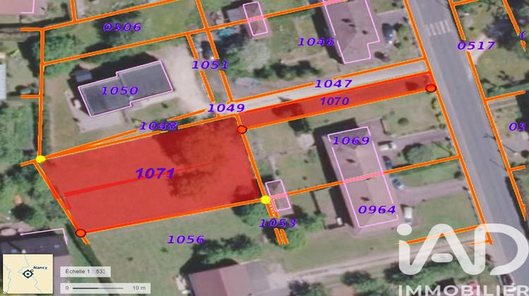 Ma-Cabane - Vente Terrain Neuves-Maisons, 971 m²