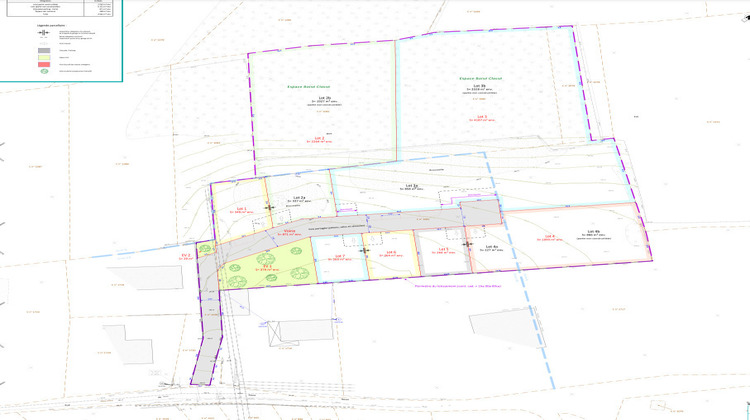 Ma-Cabane - Vente Terrain NEUVILLE-SUR-AIN, 3883 m²