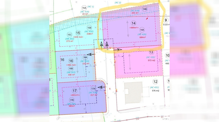 Ma-Cabane - Vente Terrain Neuvilly, 889 m²