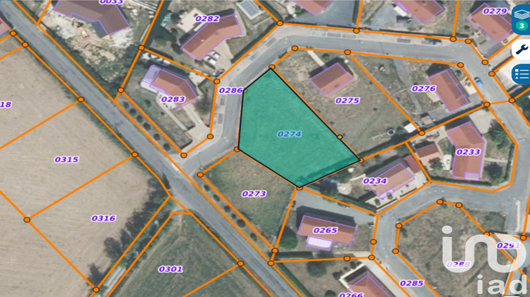 Ma-Cabane - Vente Terrain Neuvy-Grandchamp, 1091 m²