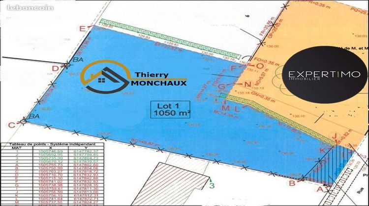 Ma-Cabane - Vente Terrain Nieuil-l'Espoir, 1050 m²